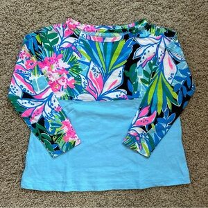 Lilly Pulitzer Girls Mini Finn Top - You Me And Giraffee